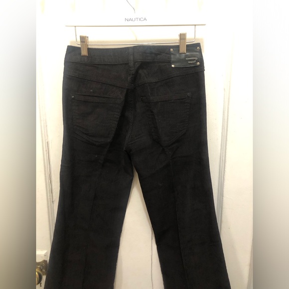 Diesel corduroy boot cut/ wide leg pants - Picture 7 of 9